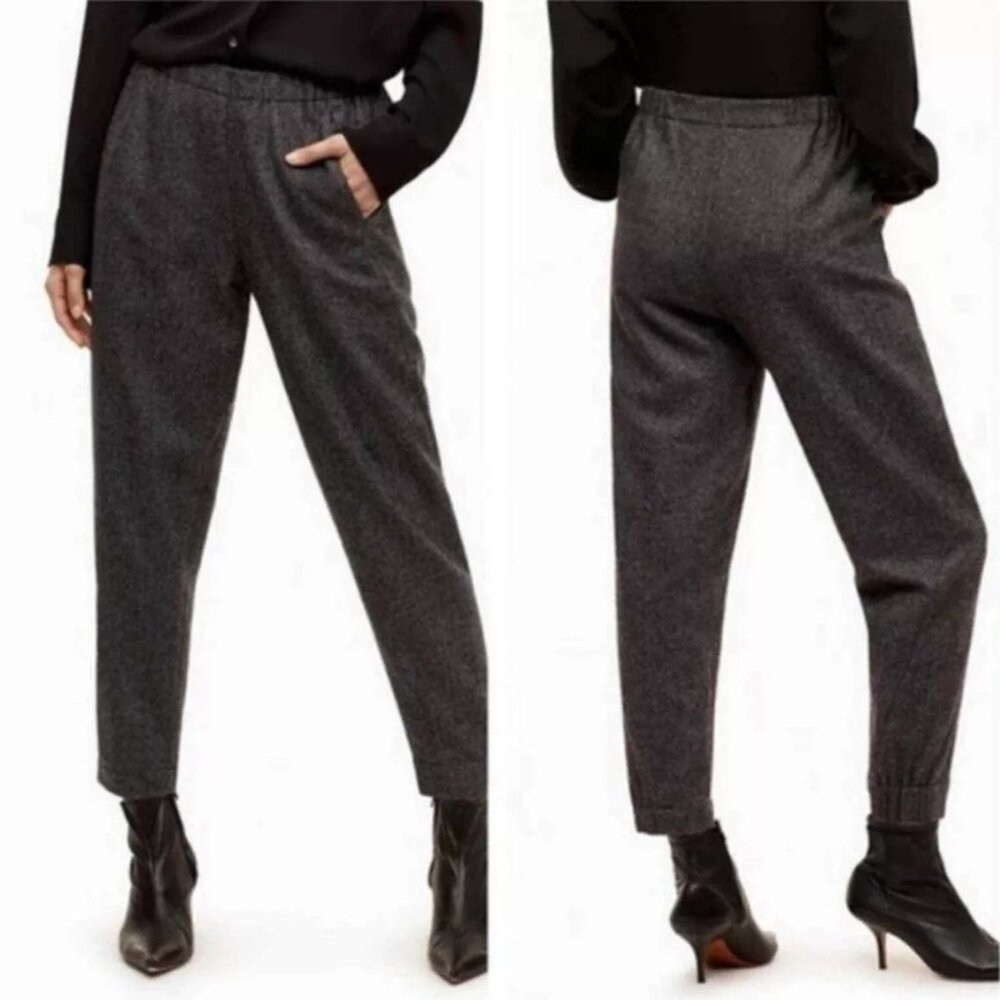 Babaton Cohen Wool Cashmere Cropped Pant Size 2